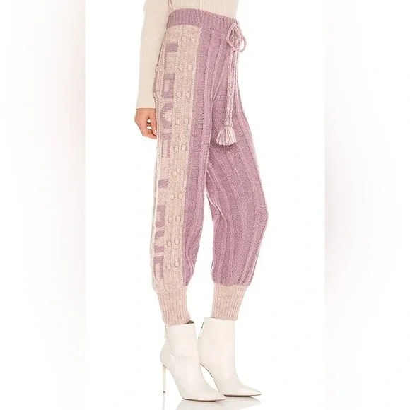 LOVESHACKFANCY Landana Jogger - Muscat Grape - Picture 5 of 5